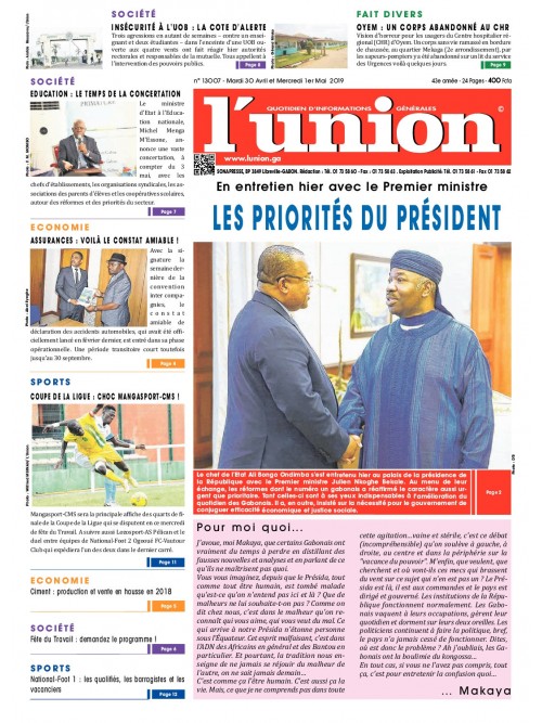 L'Union 30/04/2019