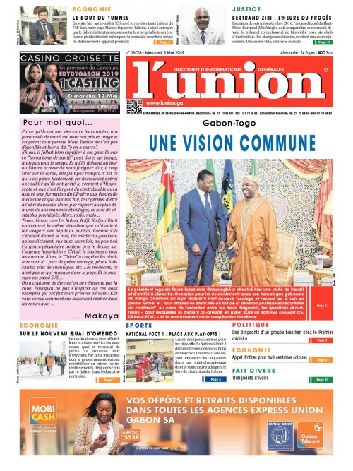 L'Union 08/05/2019