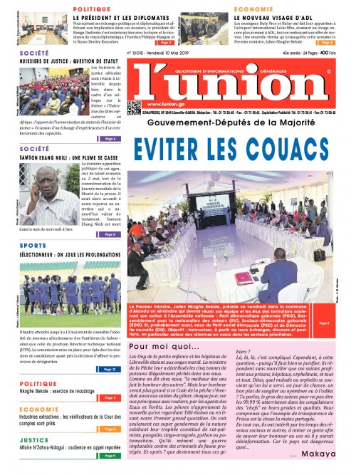 L'Union 10/05/2019