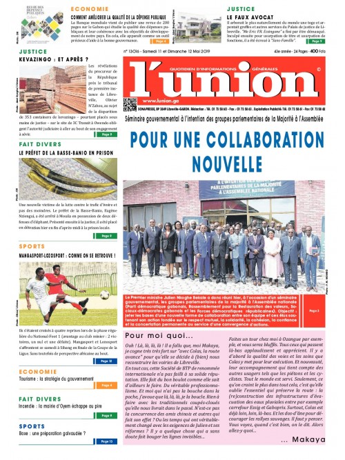 L'Union 11/05/2019