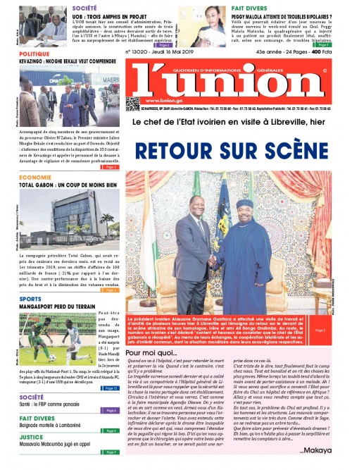 L'Union 16/05/2019