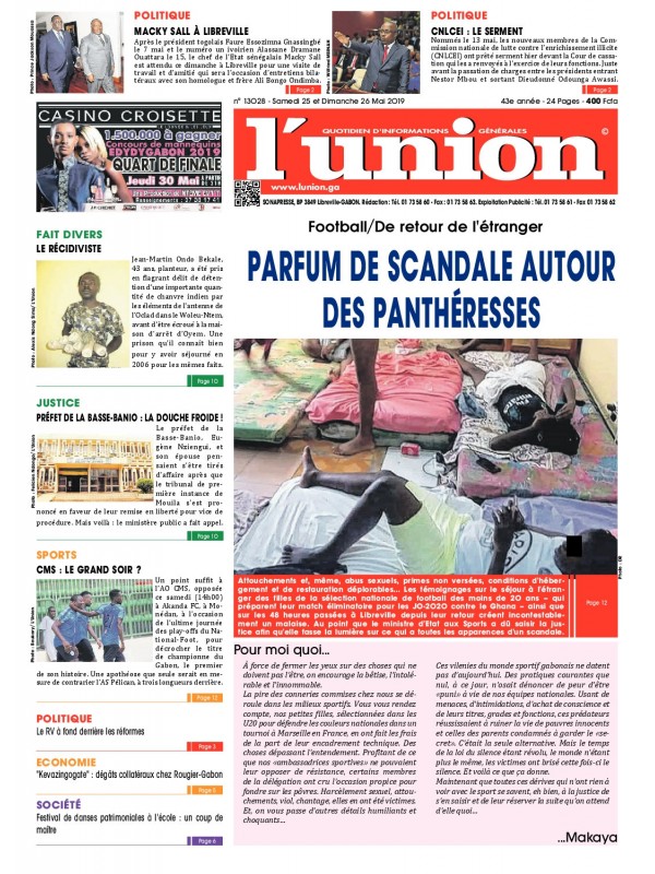 L'Union 25/05/2019