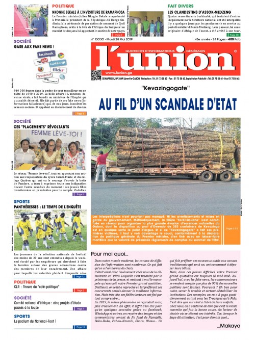 L'Union 28/05/2019