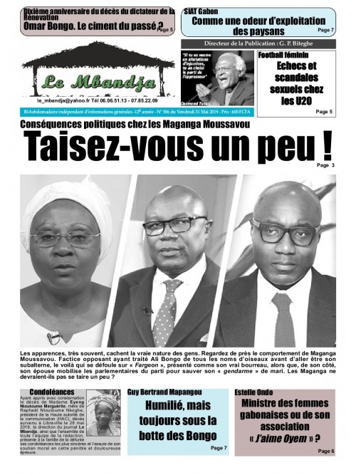 Le Mbandja 31/05/2019