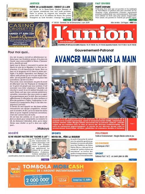 L'Union 01/06/2019