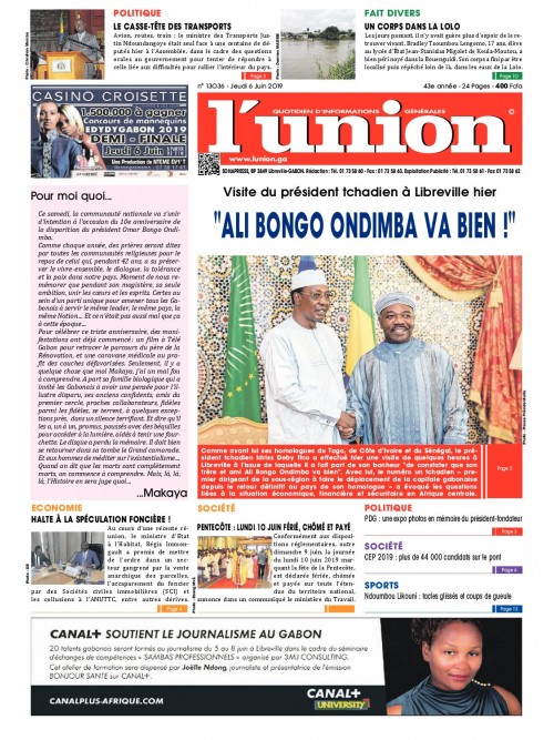 L'Union 06/06/2019