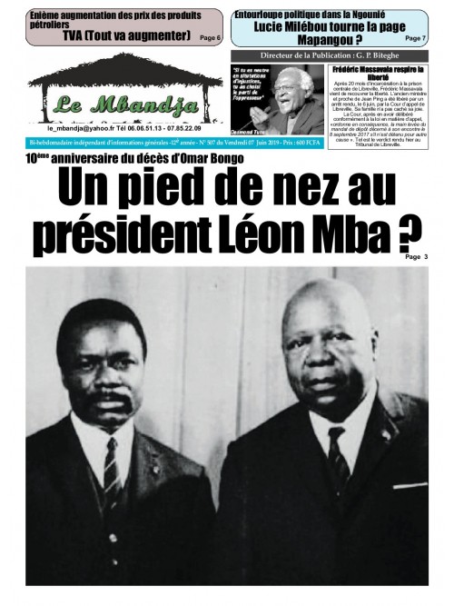 Le Mbandja 07/06/2019