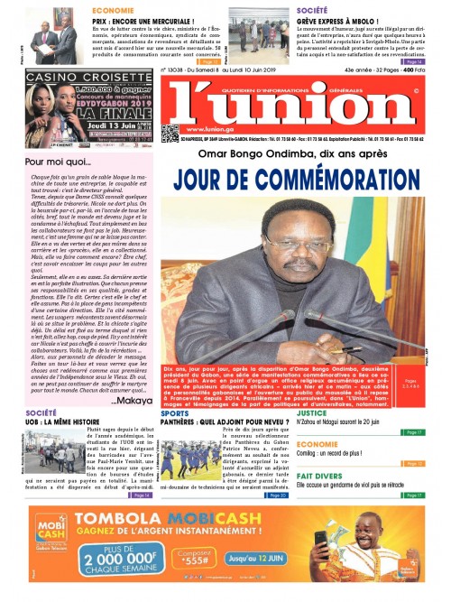 L'Union 08/06/2019