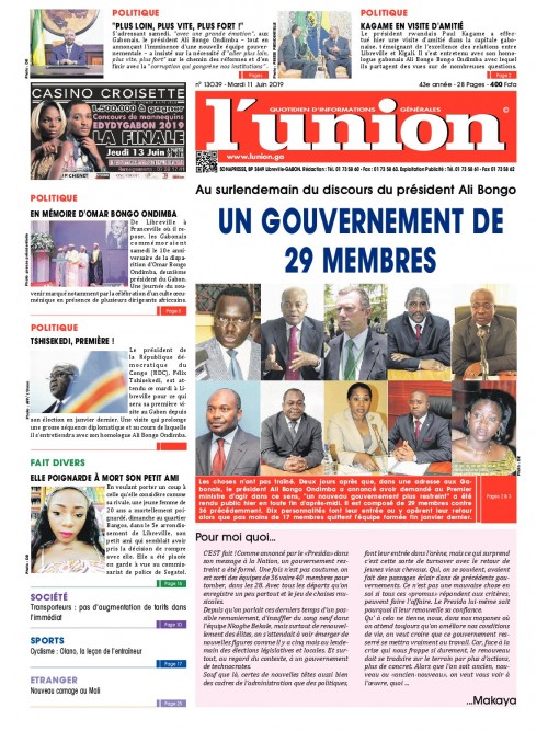 L'Union 11/06/2019