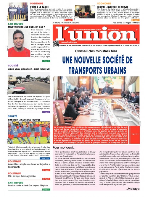 L'Union 14/06/2019