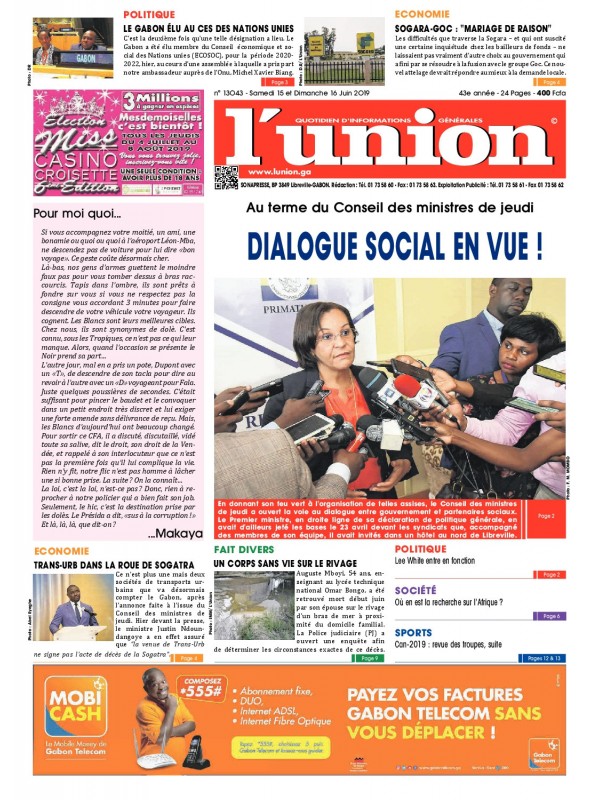 L'Union 15/06/2019