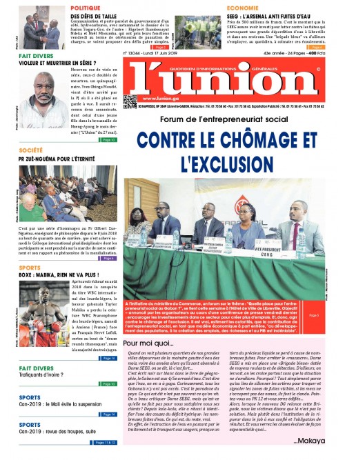 L'Union 17/06/2019