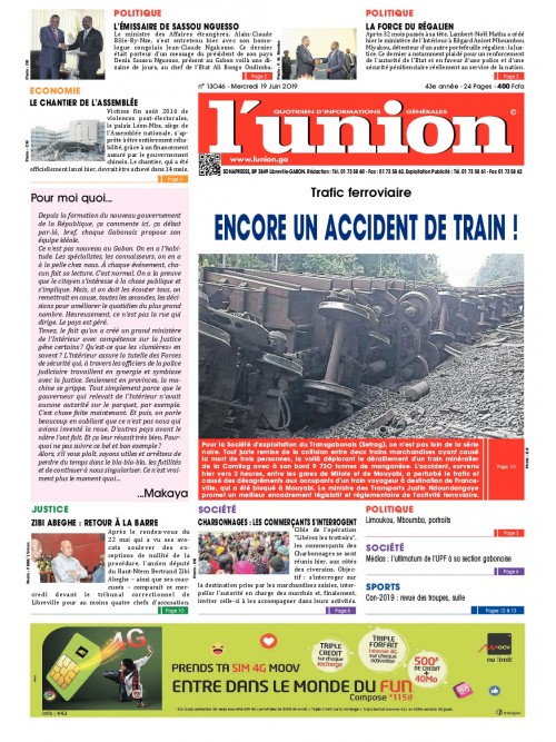 L'Union 19/06/2019