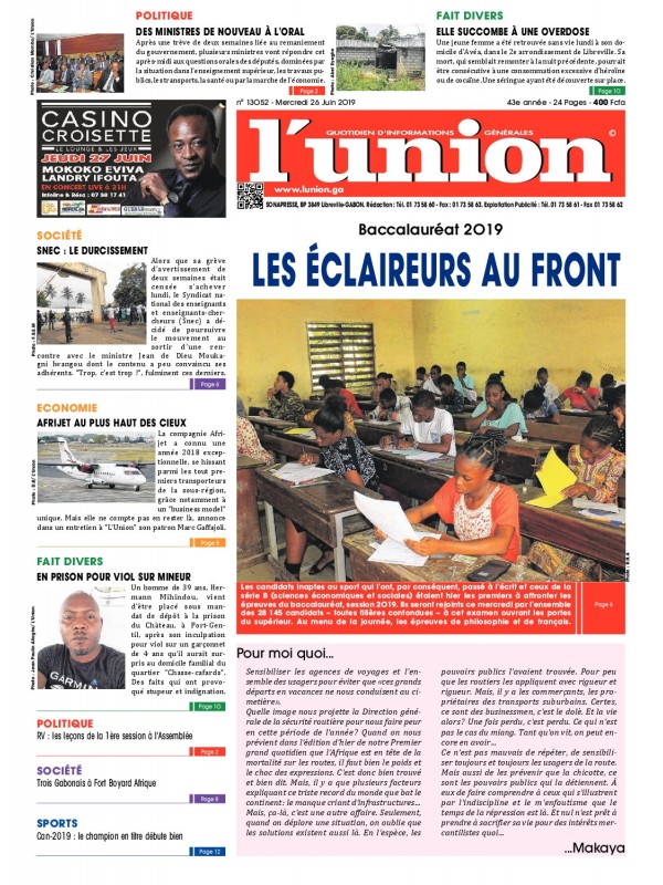 L'Union 26/06/2019