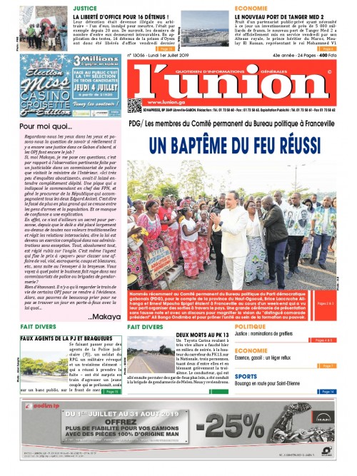 L'Union 01/07/2019