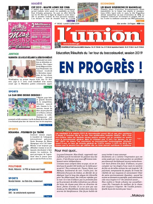 L'Union 08/07/2019