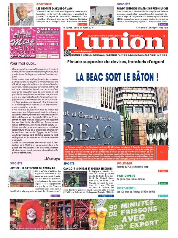 L'Union 11/07/2019