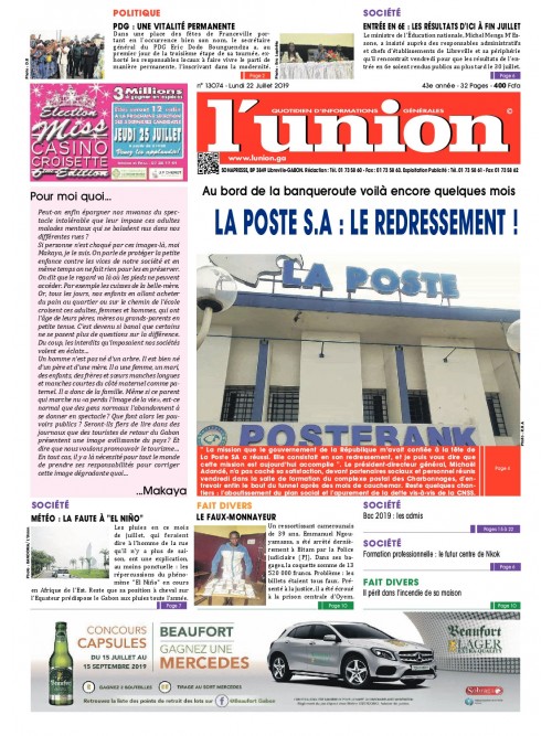 L'Union 22/07/2019