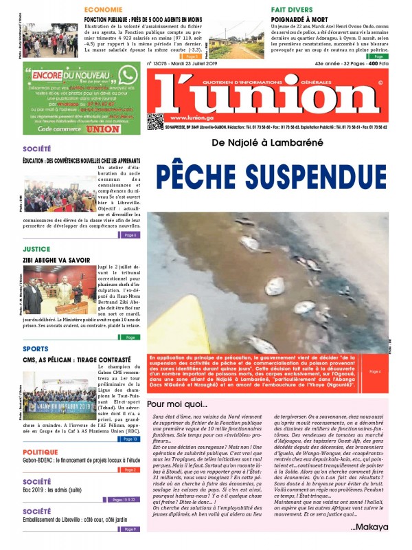 L'Union 23/07/2019