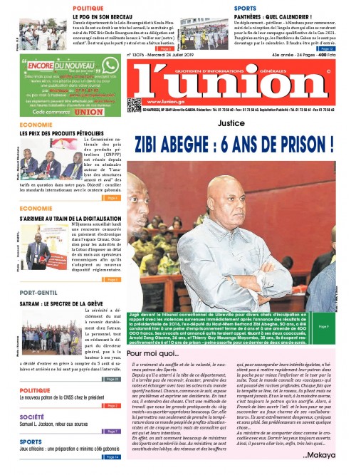 L'Union 24/07/2019