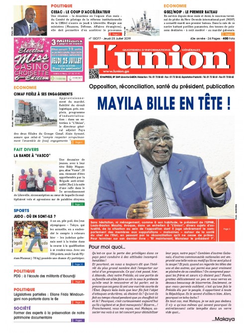 L'Union 25/07/2019