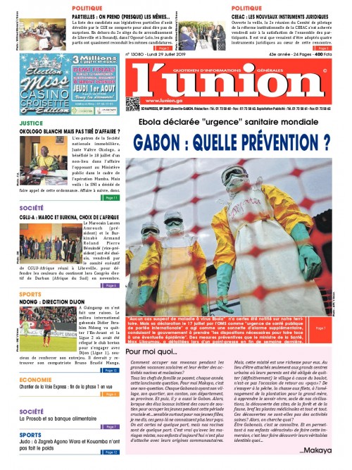 L'Union 29/07/2019