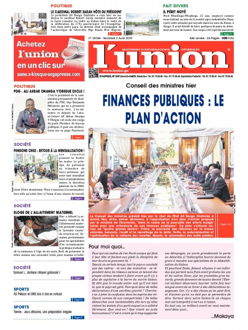 L'Union 02/08/2019