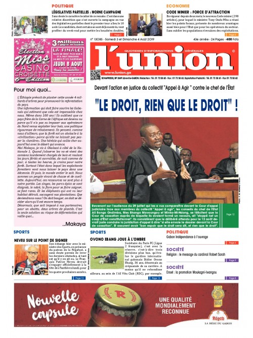 L'Union 03/08/2019