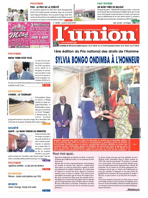 L'Union 05/08/2019