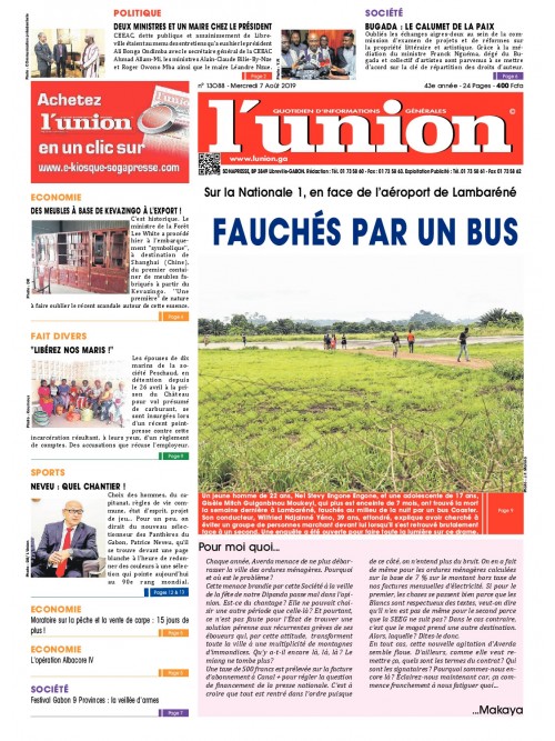 L'Union 07/08/2019