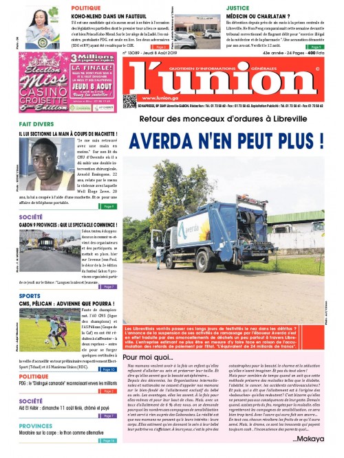 L'Union 08/08/2019