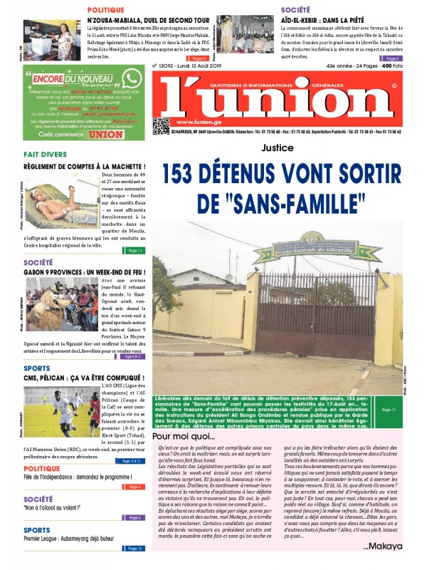 L'Union 12/08/2019