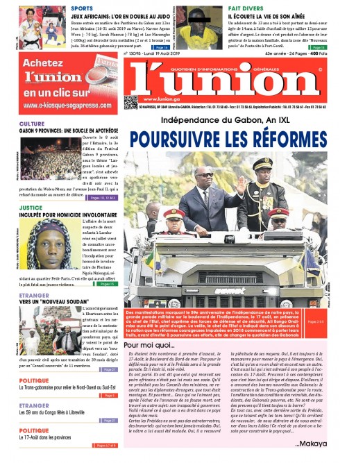 L'Union 19/08/2019