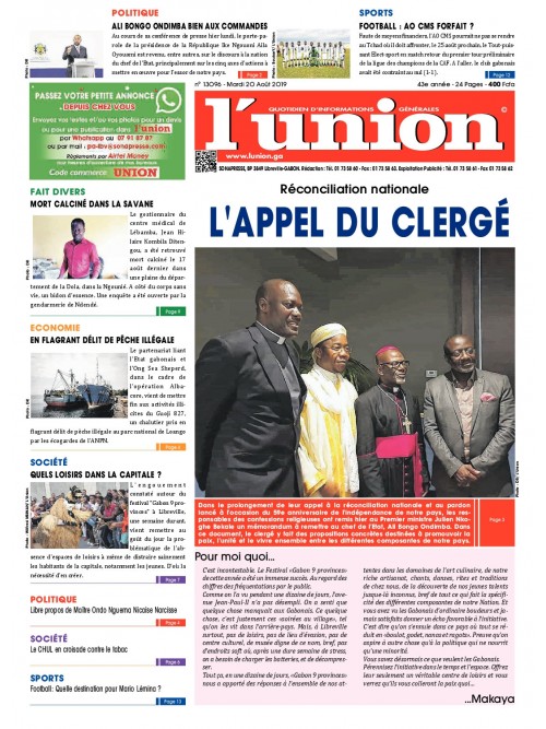 L'Union 20/08/2019