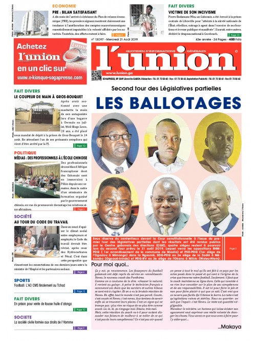 L'Union 21/08/2019