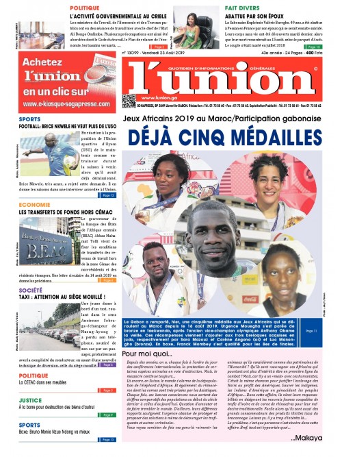 L'Union 23/08/2019