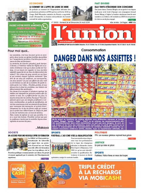 L'Union 24/08/2019