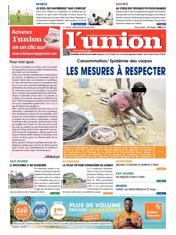 L'Union 28/08/2019