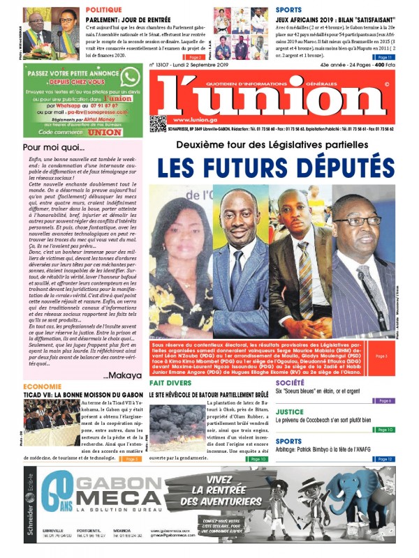 L'Union 02/09/2019