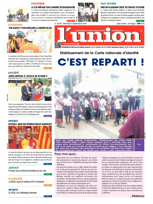 L'Union 04/09/2019