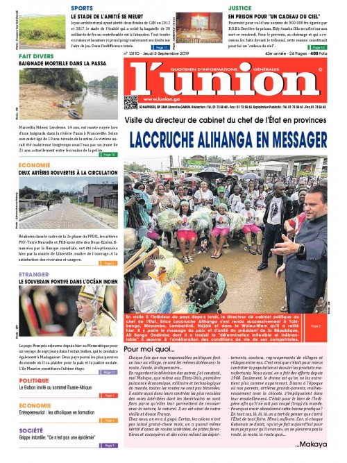 L'Union 05/09/2019