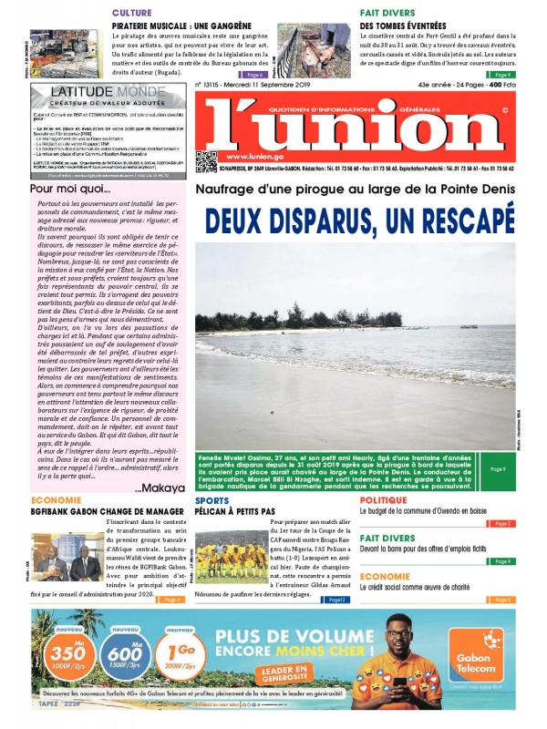 L'Union 11/09/2019