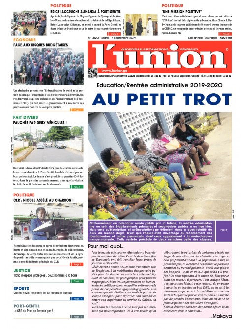 L'Union 17/09/2019