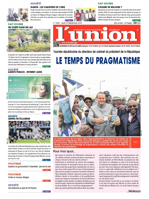 L'Union 19/09/2019