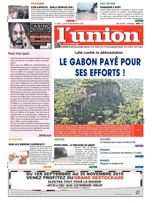 L'Union 23/09/2019