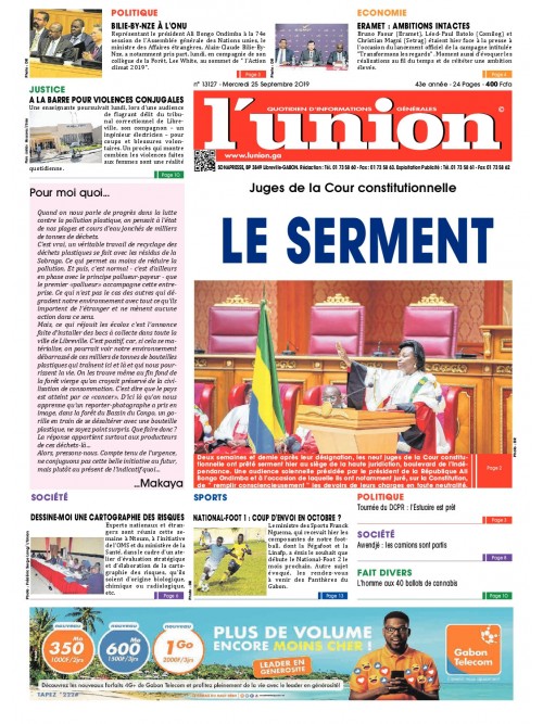 L'Union 25/09/2019