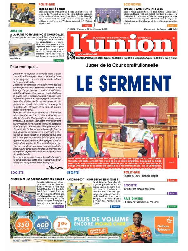 L'Union 25/09/2019