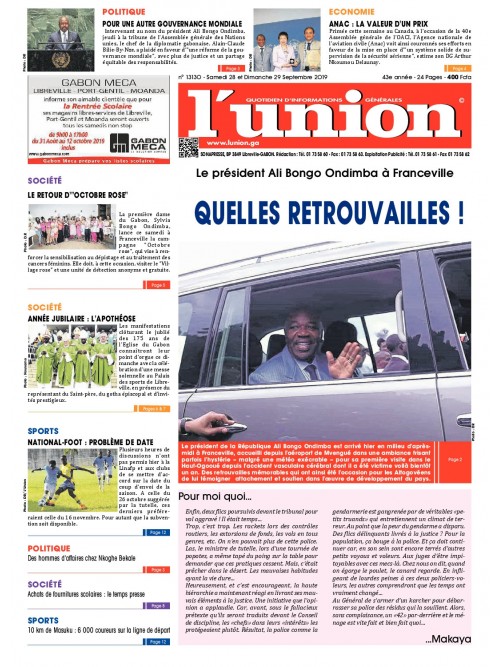 L'Union 28/09/2019