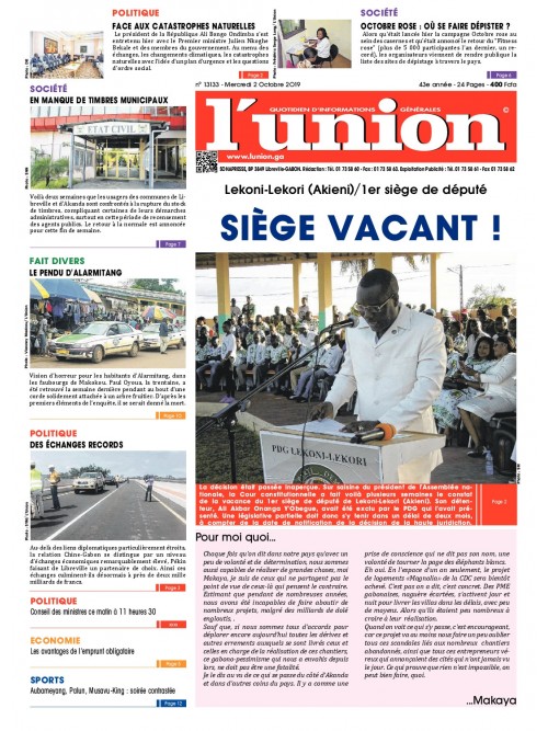 L'Union 02/10/2019