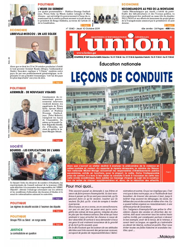 L'Union 10/10/2019